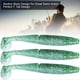 thumbnail image 2 of AR50 3PCS Double Color T Tail 120mm 10.5g Soft Worm Artificial Bait Lures Fishing Tackle # 3 Vert Argent, 2 of 4