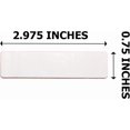 thumbnail image 2 of czcpp-BIN BETTER (40-Pack) Akro Bins Compatible Label Inserts with White and Red Kanban Indication, Alternative to P/N 29300 Clear Protective Plastic Label Holders for 4-Inch Tall Shelf Bins, AM-LABE, 2 of 4