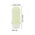 thumbnail image 4 of Unique Bargains 1 Pc Portable Leak-proof Strap Silicone Pump Bottle for Travel Gym 60ml 2oz Light Green, 4 of 6