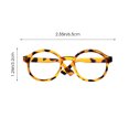thumbnail image 3 of Miangastore Photography Props Mini Glasses Metal Wire 2Pack 2.6x2.2x1.3in, 3 of 9