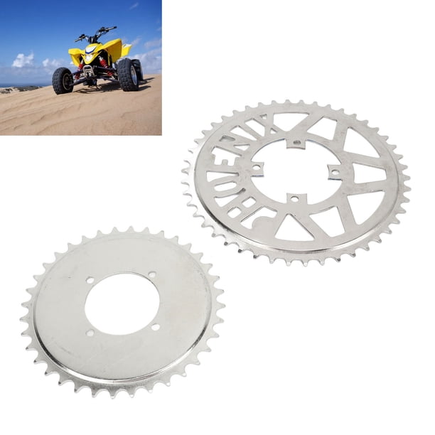 410 Piñón de cadena de acero metálico 410 Juego de piñón de disco de flor 410 para scooters de bricolaje Bicicletas de playa Motocicleta ANGGREK Otros
