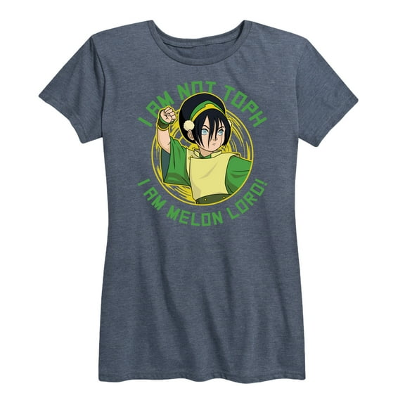 Avatar - The Last Airbender - Toph Melon Lord - Women's Short Sleeve Graphic T-Shirt