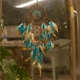 thumbnail image 5 of Indian-Style Dreamcatcher Ornament - 1Pcs Tree of Life Handmade Five Rings Dream Catchers Hanging Ornament for Home Bedroom Birthday Craft Dreamcatcher - Indian-Style Dreamcatcher Pendant*1, 5 of 6