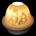 thumbnail image 2 of Cat Tea Light Dome Candle Holder, 2 of 4