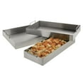 thumbnail image 2 of HUBERT® Food Pan with Double Handled Pans Stainless Steel - 15"L x 9"W x 2"H, 2 of 7