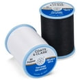 thumbnail image 2 of Coats & Clark General Purpose White Polyester Thread, 200 Yards, 2 of 5