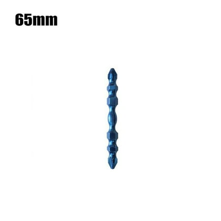 

Blue Double Head PH2 Screwdriver Bit Electric Cross Screwdriver 65-100mm