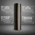 thumbnail image 4 of 2D High Gloss Carbon Fiber Gold Car Auto Motorcycle Vehicle Automotive DIY Sticker Decal Vinyl Wrap Roll Film Sheet Air Release Technology, 4 of 7