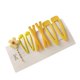 thumbnail image 1 of 7 Uds. De pasador amarillo de flor dulce para mujer y niña, horquilla, pinzas para el pelo, decoración, regalos dorados elegantes, 1 of 3