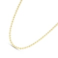 thumbnail image 4 of JewelStop 14K Yellow Gold 4mm Diamond-Cut Textured Moon Chain 24 Inches, Lobster Clasp - 29.23gr., 4 of 6