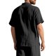 thumbnail image 4 of pstuiky camisetas para hombre, Blusa informal de manga corta con cuello vuelto y botones de color liso para hombre ropa de hombre l, 4 of 9