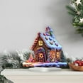 thumbnail image 5 of Gingerbread House Acrylic 2D Desktop Decoration Christmas Standing Sign for Festive Decor, 5 of 6