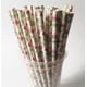 thumbnail image 1 of Pajita de papel desechable, biodegradable, original, apta para uso alimentario, para niños, 1 of 6