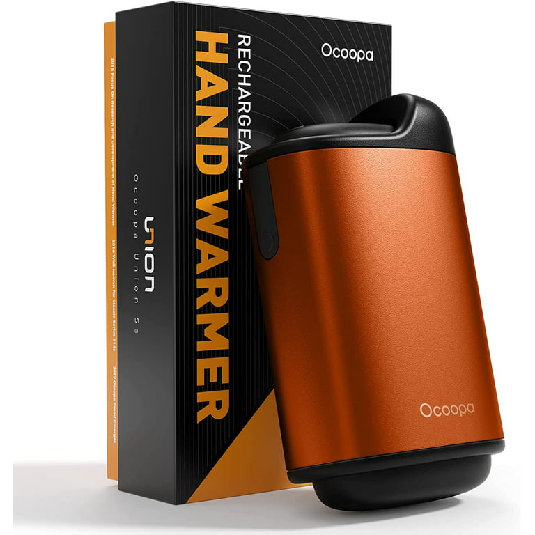 OCOOPA Hand Warmers, 10000mAH Electric Rechargeable Hand Warmer 15 Hours  Portable Hands Heater for Men Women 