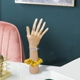 thumbnail image 2 of lionlar Mannequin Hand Jewelry Display Holder Support for Chain Hand Model Shop Yellow Yellow Skin Color, 2 of 9