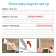thumbnail image 4 of DAYBETTER 20FT Under Cabinet LED Lighting Kit, 6 Pcs Dimmable 2700K-6500K Strip Lights, Dual Control & Timing for Kitchen Cabinet TV Back, 4 of 8