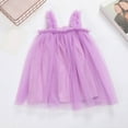 thumbnail image 2 of Coerni Baby Girls Toddler Tutu Dress Sleeveless Backless Layered Dresses Birthday Parties Princess Dress Girls Casual Clothes, 2 of 8