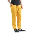 thumbnail image 4 of Ma Croix Mens Sweatpants Jogger with Pockets (X-Large, Gold), 4 of 4