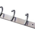 thumbnail image 5 of Coat Hook Rack with 8 Round Hooks - Premium Metal Wall Mounted: Ultra durable with solid steel construction, Brushed stainless steel finish, Super easy installation, Rust and water proof – Home Decor, 5 of 6