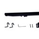 thumbnail image 5 of Guía de Piso para Puerta de Granero, Deslizamiento Suave con Rodamientos, Metálicos de Resistencia, Ajustable para Puertas Corredizas, C BLESIY Mecanismo de cierre suave de puerta de granero, 5 of 6