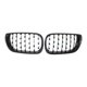 thumbnail image 2 of 1 par de rejilla frontal de riñon para  E46 4 puertas 2002-2005 Negro Zulema  Rejilla de riñón delantera, 2 of 5