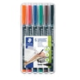 thumbnail image 1 of Rotulador permanente universal Lumocolor de STAEDTLER, 2,5 mm, paquete de 6, 1 of 6