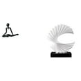thumbnail image 1 of Escultura de ola de pensador abstracto creativo, figura decorativa única de resina para dormitorio, sala de estar, entrada, regalo de inauguración de, 1 of 8