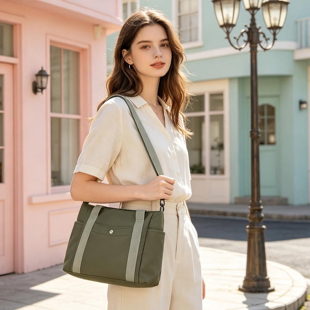 Women's Tote Bag Large Capacity Shoulder Crossbody Bag Casual Work Commute Handbag For Daily Use