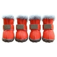 thumbnail image 1 of Bottes pour Chiot Protecteurs d'Hiver Chaussures Souples pour Chien pour Randonnée en Plein Air Marche par Temps Froid, 1 of 3