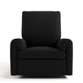 thumbnail image 2 of Storkcraft Sorrento Deluxe Power Recliner Swivel Glider, Black Boucle, 2 of 12