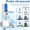 thumbnail image 4 of High Shear Mixer 26000rpm Dispersion Homogenising Emulsifying Food Paints Cosmetic Cream Mixer Homogenizer For Lab, 4 of 5
