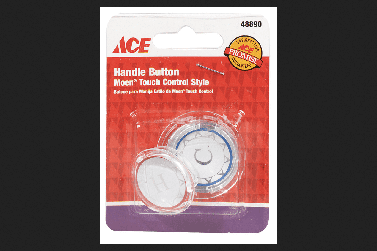 Ace Acrylic Hot and Cold Index Button