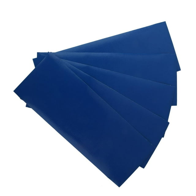 koolsoo 5 Pcs Patchs Adhésifs Imperméables Couverture de Tente de Camping Auvent Bâche Réparation Bleu