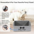 thumbnail image 4 of Brabtod Large Dog Toy Basket,Collapsible Dog Toy Bin, Trapezoid Dog Toy Box for Organizing Chew Toys, Blankets, Leashes, Treats - Dog Storage Organizer, Can be Personalized, 4 of 8