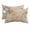 Beige, variant on 1 Pack Outdoor Waterproof Throw Pillows for Head,Coastal Ocean Starfish Shell Conch Cushion Cases with Insert&Straps Neck Pillows for Patio Chaise Lounge Recliner Chair,Summer Beach Marine Theme