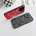 thumbnail image 4 of Luxury Bling Phone Case Compatible with Samsung Galaxy S20 FE 5G for Women Girls, Slim Soft TPU Bumper Glitter Sparkle Shiny Cover with Ring Kickstand for Samsung Galaxy S20 FE 5G CZ-Silver, 4 of 10