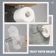 thumbnail image 3 of TABLETREANDS Porta Papel Higiénico Para De Acrílico Transparente Con Sencillo Y Duradero, 3 of 7