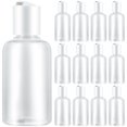 thumbnail image 3 of Troglfold travel bottles 12pcs 75ml Refillable Press Cap Travel Toiletry Bottles - Random Cap Color,3.94"X1.57"X1.57", 3 of 10