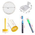 thumbnail image 3 of Beekeeping Tool Kit, Bee Cultivation Tool Plastic Beekeeping Box + Cell Cup Covers Beekeeper Equipment Supplies, 3 of 4