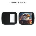 thumbnail image 4 of Sikiie Bald Eagle Pilot Luggage Handle Wraps for Suitcases Travel Accessories(2 Pack), 4 of 9