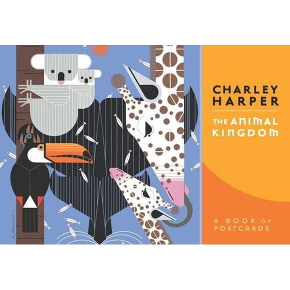 Charley Harper: le Royaume Animal: un Livre de Cartes Postales