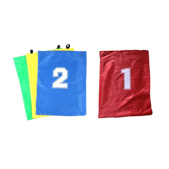 CIMAXIC Bag Sack Race 4PCS Surface Number Printing Child Use Outdoor Lawn Game Kangaroo Jumping Bag Outdoor Child Entertainment Tool Set,26.77"X20.47"X0.04"