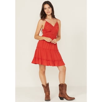 Shyanne Women's Lace Off The Shoulder High-Low Dress - SWFA24D3-MV X- US -  Walmart.com