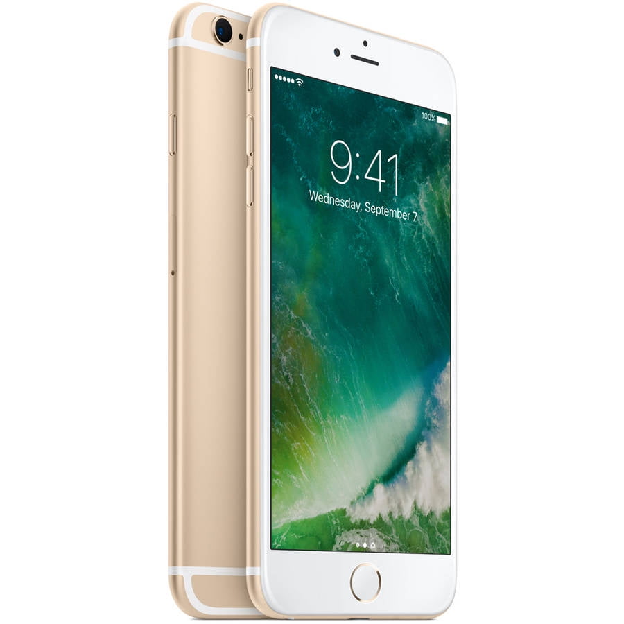 Restored Apple Iphone 6s Plus 64gb Rose Gold Lte Cellular Mkwe2ll A Refurbished Walmart Com
