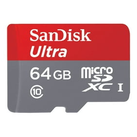 Sandisk Sdsquar 064g Gn6ma Ultra Microsdxc 64gb Uhs I Card Walmart Com Walmart Com