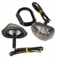 thumbnail image 5 of 9 LED Motorcycle lights Waterproof 1 pair 2Pcs Set Bulb Left & Right Super bright Turn Signal Amber Flush Mount, 5 of 12