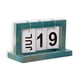 thumbnail image 5 of Calendario de giro de página Matsuzay Sala de estar Aula Decoración Estética Madera 20x12x9cm, 5 of 6