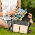 thumbnail image 5 of FORMRS 1-Subject Spiral Notebook 8" x 5" College Ruled 60 Refillable Sheet A5 Hard Cover, 2 Pack, Yellow Window, 5 of 7
