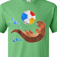 thumbnail image 4 of Inktastic Cute Otter and Beachball T-Shirt, 4 of 5