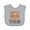 AC-Heather Grey, variant on Inktastic My Great Aunt Loves Me Grand Niece Owl Girls Baby Bib